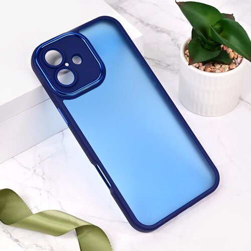  Torbica Shining Camera za iPhone 16 Plus 6.7 plava Cene