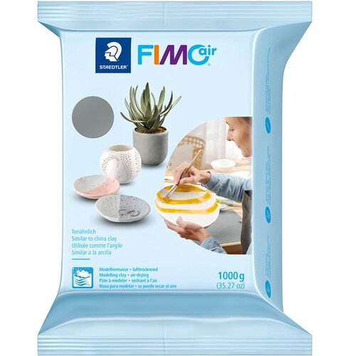 Staedtler Modelirna masa FIMOair 1kg siva, (20615176) Slike