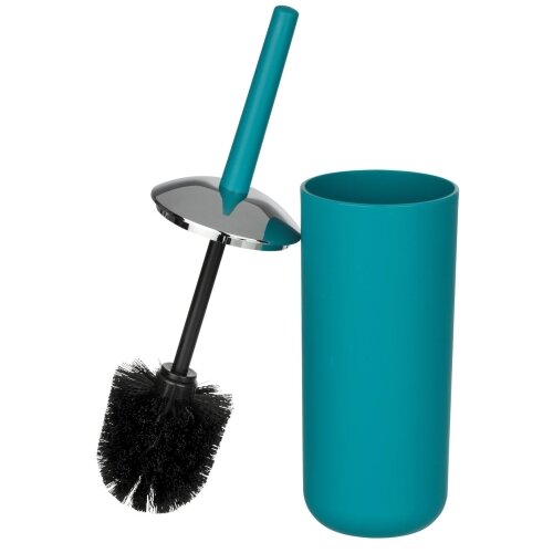 Wenko 21225100 - WC četka BRASIL 10x37 cm tirkizna/sijajni hrom Slike