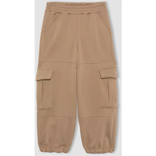 Defacto Girl Cargo Fit Thick Sweatpant