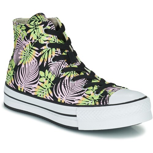 Converse Visoke superge Chuck Taylor All Star Eva Lift Plant Love Plant Love Hi Črna Slike
