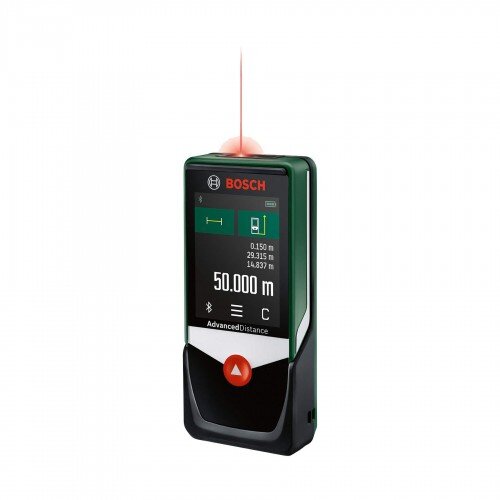Bosch AdvancedDistance 50C laserski daljinomjer Bluetooth, zaslon osjetljiv na dodir Mjerno područje ( Slike