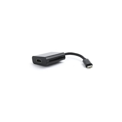  USB adapter Type-C to dual HDMI adapter, 4K 60Hz, black, GEMBIRD, A-CM-HDMIF2-01 Cene