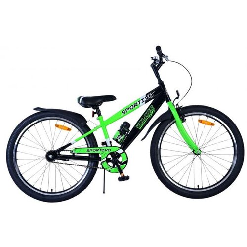 Volare dječji bicikl Sportivo 24" crno zeleni Cijene