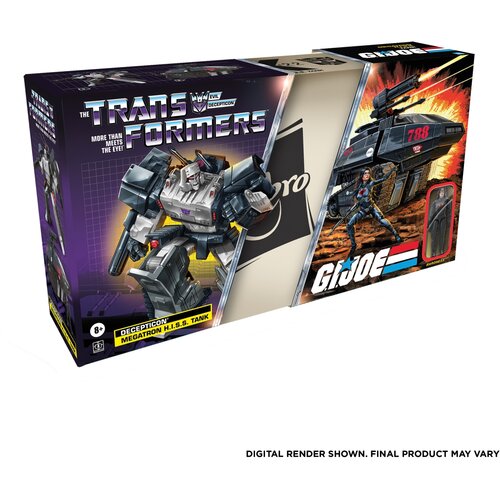 Hasbro figura transformerji gi joe fusion tanque hiss megatron con baronesa cobra, (20838858) Slike