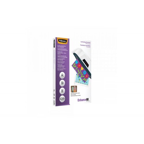 Fellowes Folija za plastifikaciju A4 80mic sjajna samolepljiva 5302202 Cene