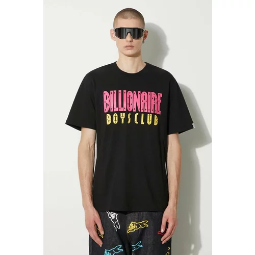 Billionaire Boys Club Pamučna majica Straight Logo za muškarce, boja: crna, s tiskom, B24243