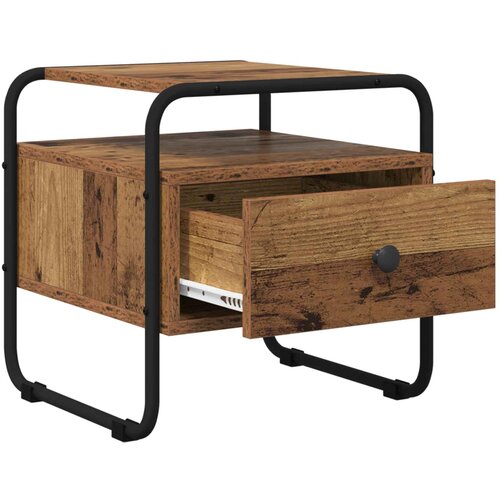  Noćni ormar Staro drvo 40 x 39,5 x 40 cm Konstruirano drvo Slike