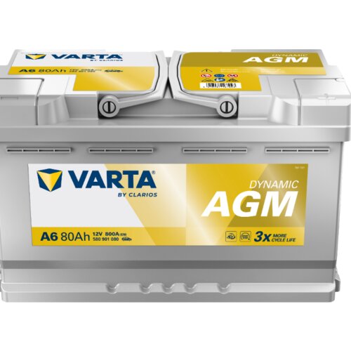 Varta Akumulator 12V 80Ah 800A DYNAMIC AGM A6 Cene