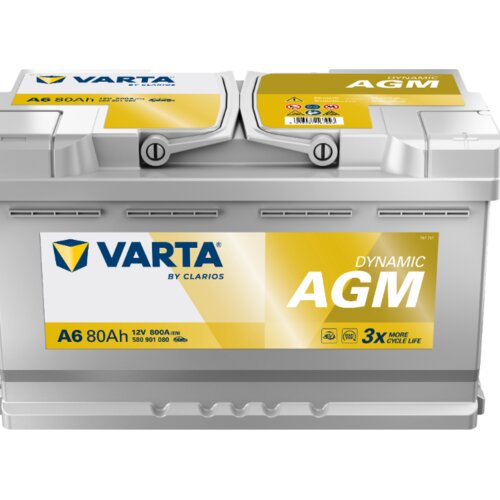 Varta akumulator agm silver dynamic, 12V, 80Ah Cene