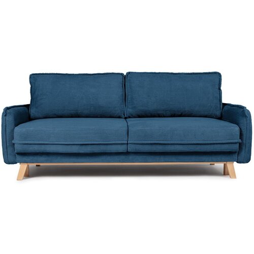 Bonami Selection Plava sklopiva sofa od samta 218 cm Tori – Cijene