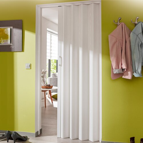 x harmonika vrata (beli jesen, pvc, 100 200 cm) Cene