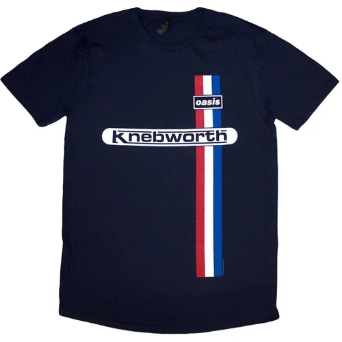 Oasis Košulja Knebworth Vertical Stripe Unisex Navy Blue XL