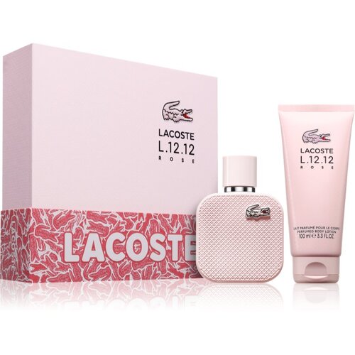 Lacoste L.12.12 Rose Eau de Parfum darilni set za ženske 1 kos Slike