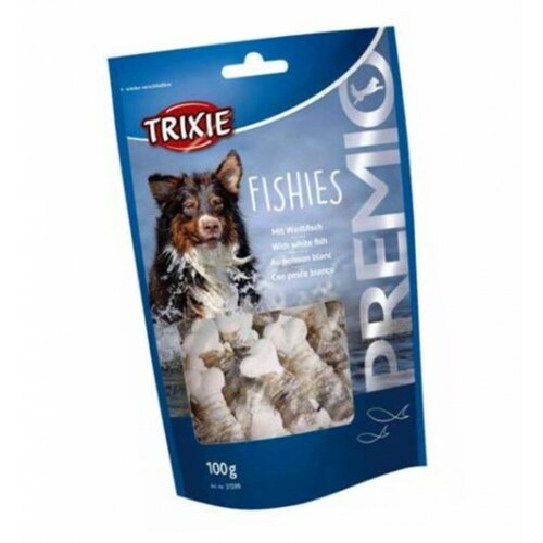 Trixie poslastice za pse ribice premio 100g Slike