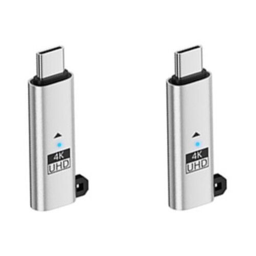 INF USB-C EDID dummy 4K/60Hz HDR &amp;ndash; adapter za preprečitev spanja z LED Silver, (5000326828) Slike