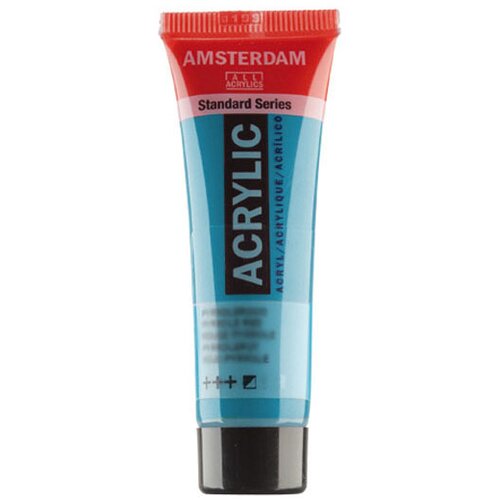 Amsterdam Barattolo Acrilico Serie Standard 1000ml King's Blu: Colore Intenso E Resistente - 3