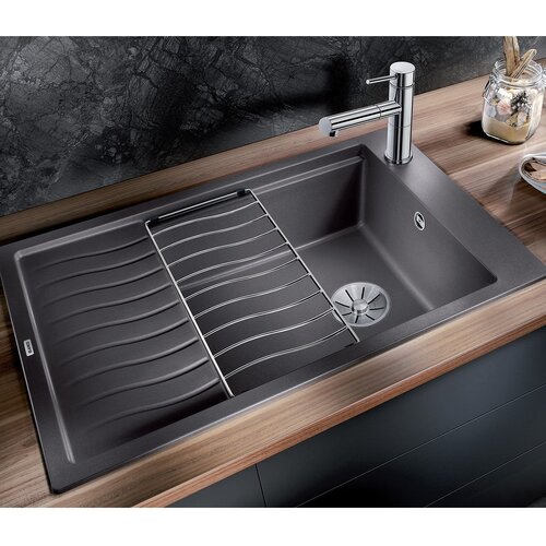 Blanco Elon XL 6 S Silgranit granitna sudopera, 450x410x190mm, antracit Slike