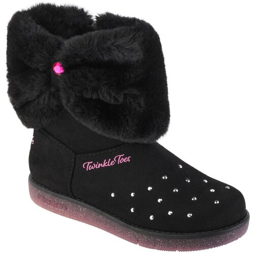 Skechers Glitzy Glam - Cozy Cuddlers Crna Slike