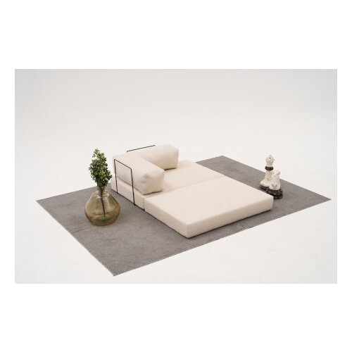Atelier Del Sofa Dvosjed Comfort, 140 x 75 x 95 cm, Krem Slike