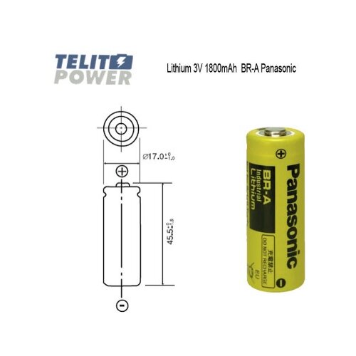 Panasonic BR17335A BR-A litijumska baterija 3V ( 4905 ) Slike