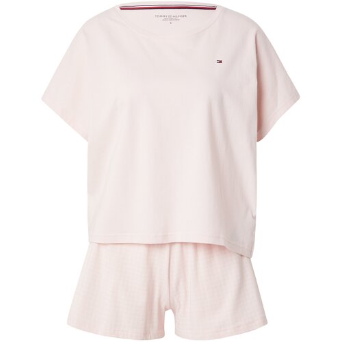 Tommy Hilfiger Kratke hlače za spanje mornarska / roza / rdeča / bela Cene
