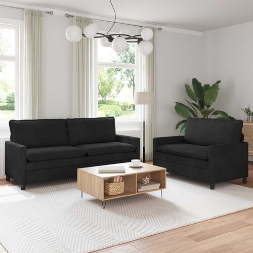  Set sofe 2 pcs Crna Bar&scaron;un Cijene