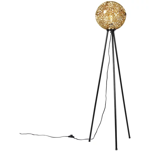 QAZQA Art Deco talna svetilka stativ zlata - Maro