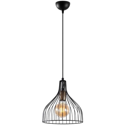 Opviq lights Crna viseća svjetiljka s metalnim sjenilom ø 25 cm Cafu – Cijene