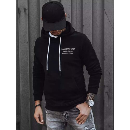 DStreet men's black sweatshirt BX5463 Slike