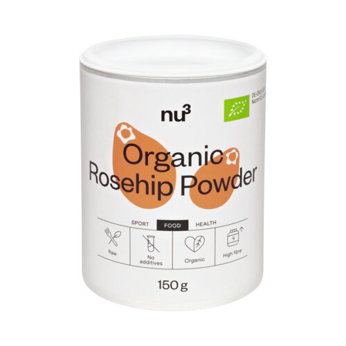 Nu3 Organic Rosehip Powder - 150 g Slike