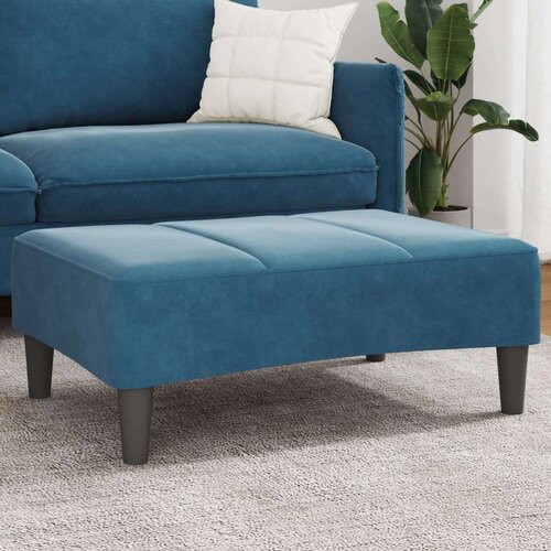  Tabure plavi 77x55x31 cm bar&amp;scaron;unasti - Plava 1 Slike