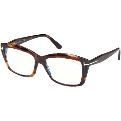 Tom Ford Ženski okvir za dioptrijske naočare Blue Block 0FT6065-B 5555, Smeđi Cene