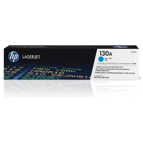 HP Toner 130A CF351A cyan Slike