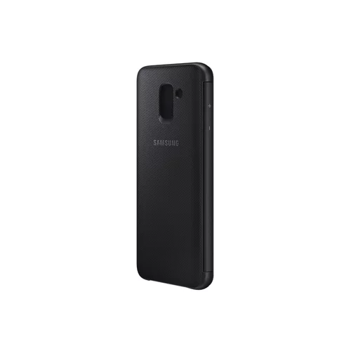 Samsung Galaxy J6 (2018) Wallet Cover ovitek, črn