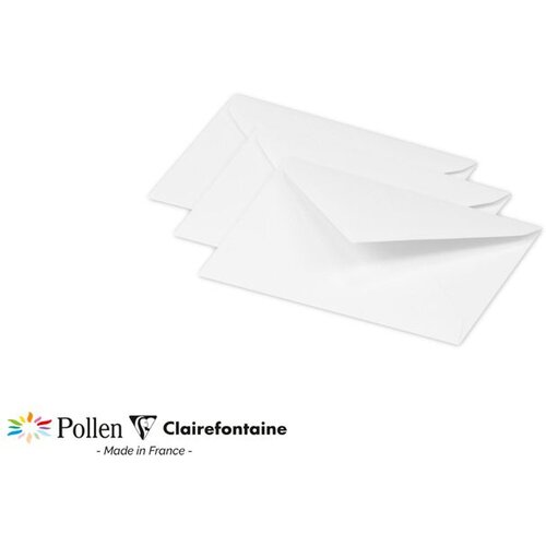 Clairefontaine kuverte Pollen 75x100mm 120gr bijele 1/20 Cijene