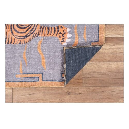 Conceptum Hypnose AL 320 Opus Chenille tepih, 75x150cm, narandžasto-siva Slike
