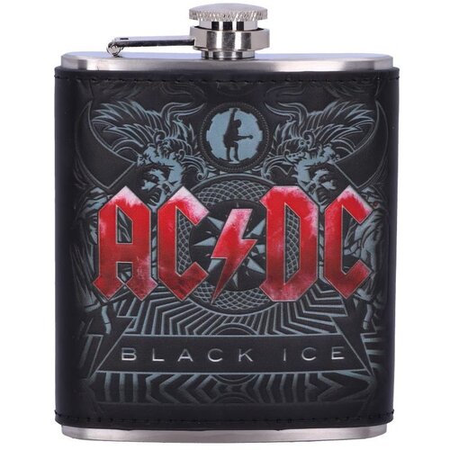 Nemesis Now ACDC BLACK ICE HIP FLASK PRISRČNICA Slike