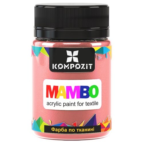 Mambo Pastelna akrilna barva za tekstil in usnje 50ml | Različni odtenki Slike