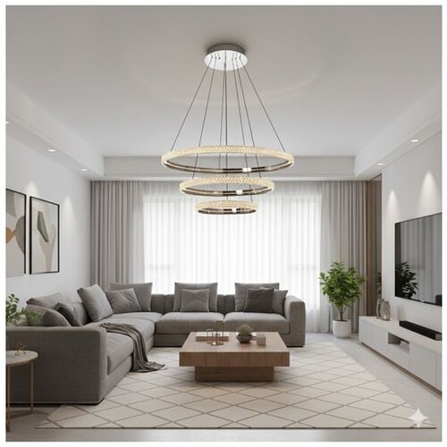 Opviq luster Cipale 2734-3A-24, LED, sivi Cene