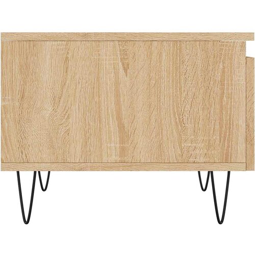  Stolići za kavu 2 kom boja hrasta 50x46x35 cm konstruirano drvo Slike