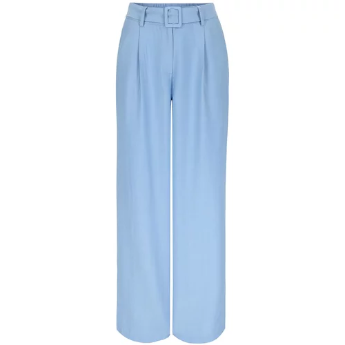 LolaLiza Hlače 'Wide trousers' pastelno plava