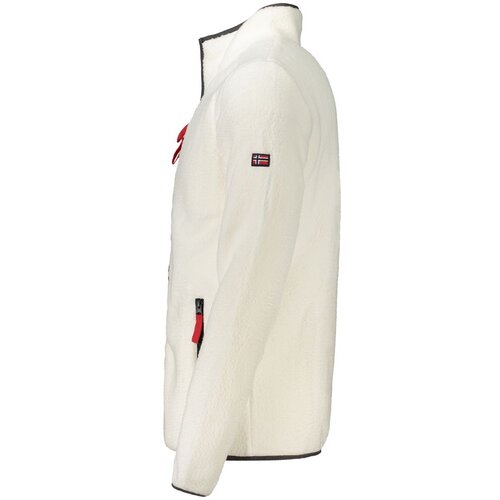  Mu&amp;scaron;ka Bijela Zip-Up Majica NORWAY 1963 Slike