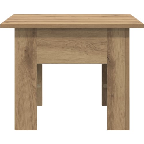 VidaXL Stolić za kavu Umjetnička hrastovina 55 x 55 x 42 cm Slike