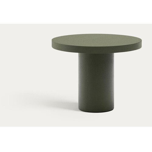Kave Home okrugao vrtni stol betonski &amp;oslash; 90 cm aiguablava &amp;ndash; Slike