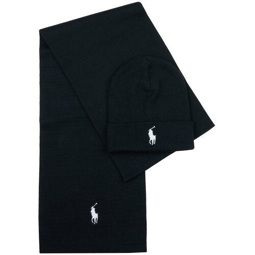 Polo Ralph Lauren HATSCARFSET-HAT Crna Slike