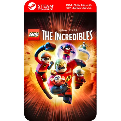 Lego The Incredibles - Steam koda brez &scaron;katlice (WINDOWS PC | STEAM DECK) Cene