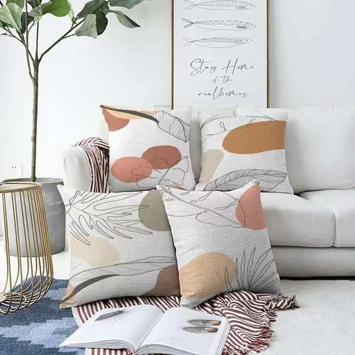 Minimalist Cushion Covers Komplet 4 prevlek za vzglavnik Uma, 55 x 55 cm