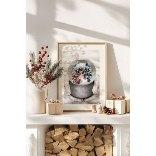 Wallity uramljena slika Nwyearsngmdl76, 33x48 cm Cene