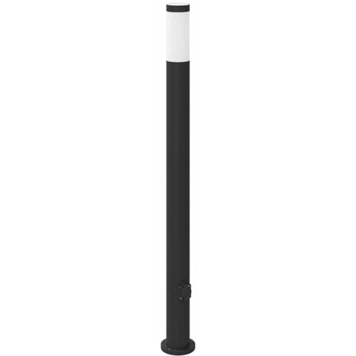 vidaXL Stebriček z vtičnico 110 cm nerjaveče jeklo IP44, (5000297010) Cene